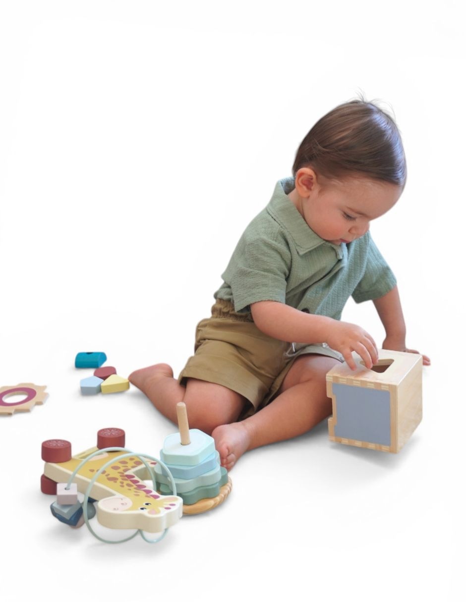 Jirafa montessori 3 en 1 para bebé 4