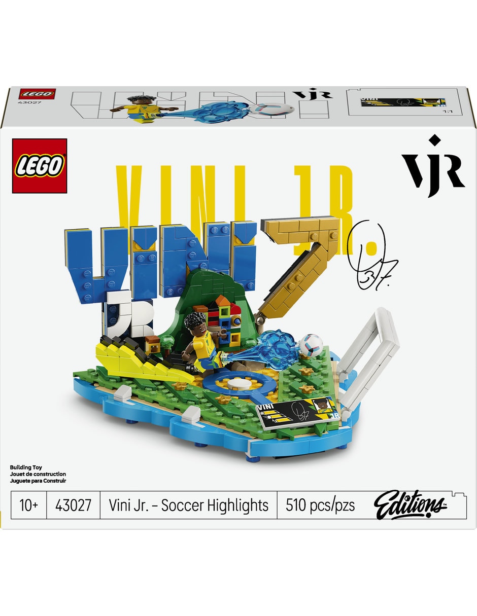 Lego Editions Sports Vini Jr.: Fenómenos del Futbol 43027