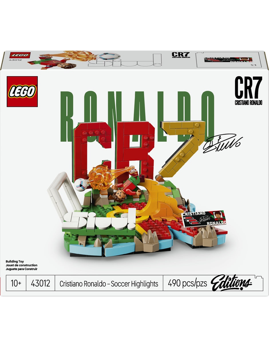 Lego Editions Sports Cristiano Ronaldo: Fenómenos del Futbol 43012