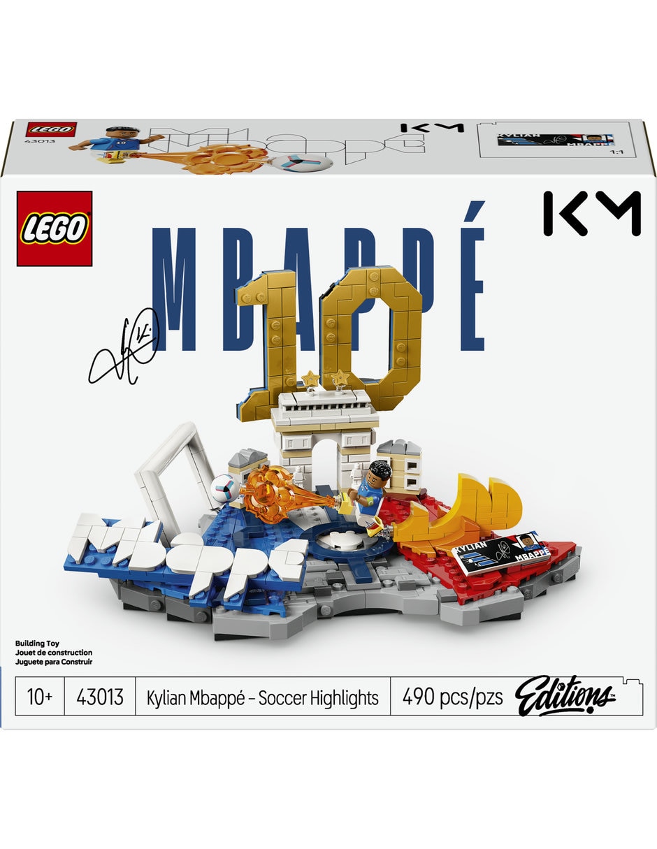 Lego Editions Sports Kylian Mbappé: Fenómenos del Futbol 43013