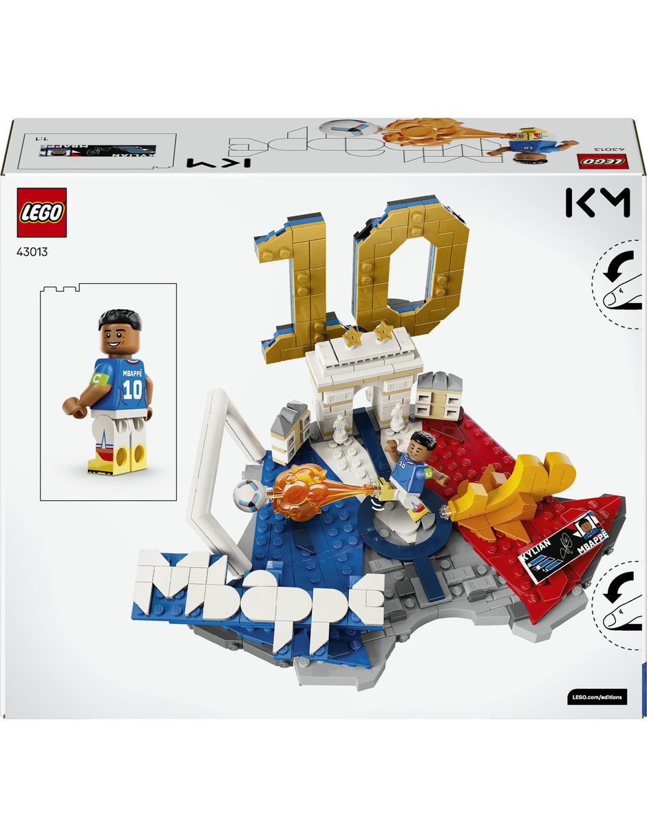 Lego Lego Editions Sports Kylian Mbappé: Fenómenos del Futbol 43013