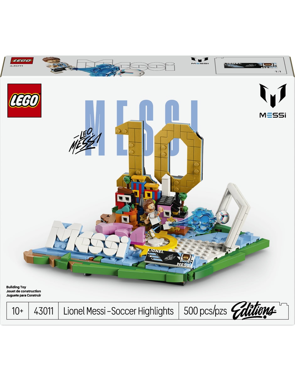 Lego Editions Sports Lionel Messi: Fenómenos del Futbol 43011