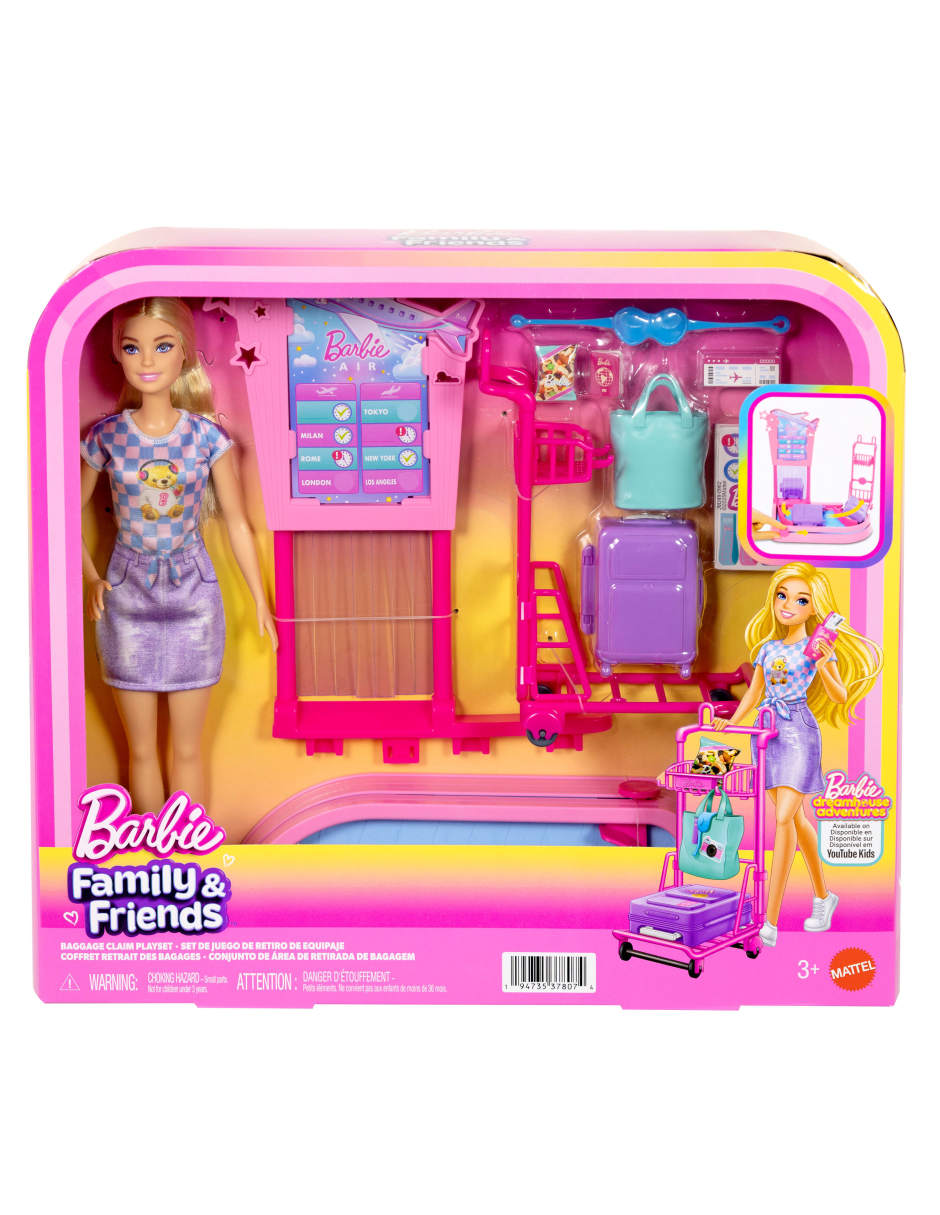 Set muñecas barbie family