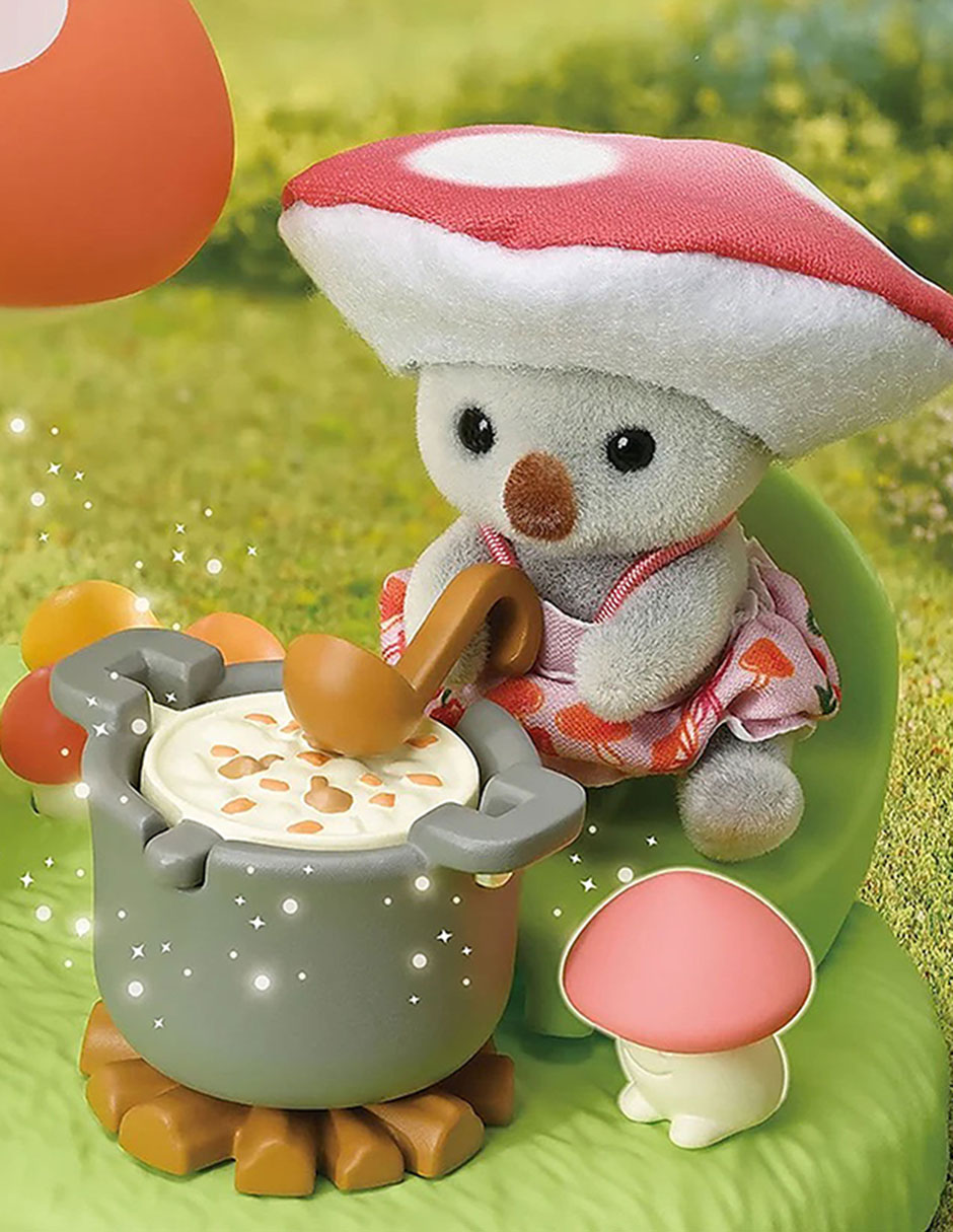 Fairy mushroom house sylvanian 3