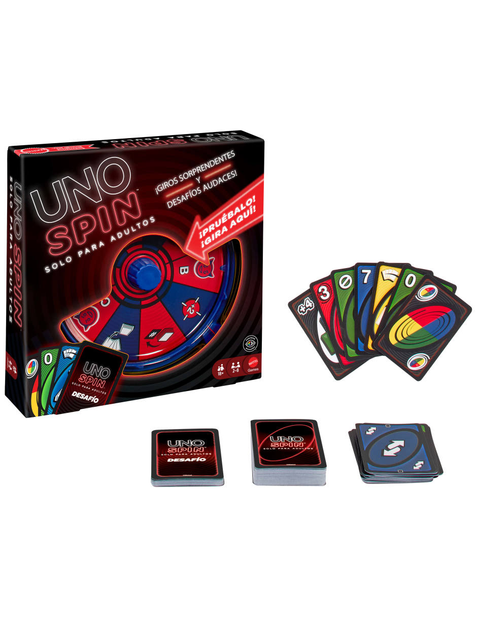 Cartas spin adultos juego de mesa extensions