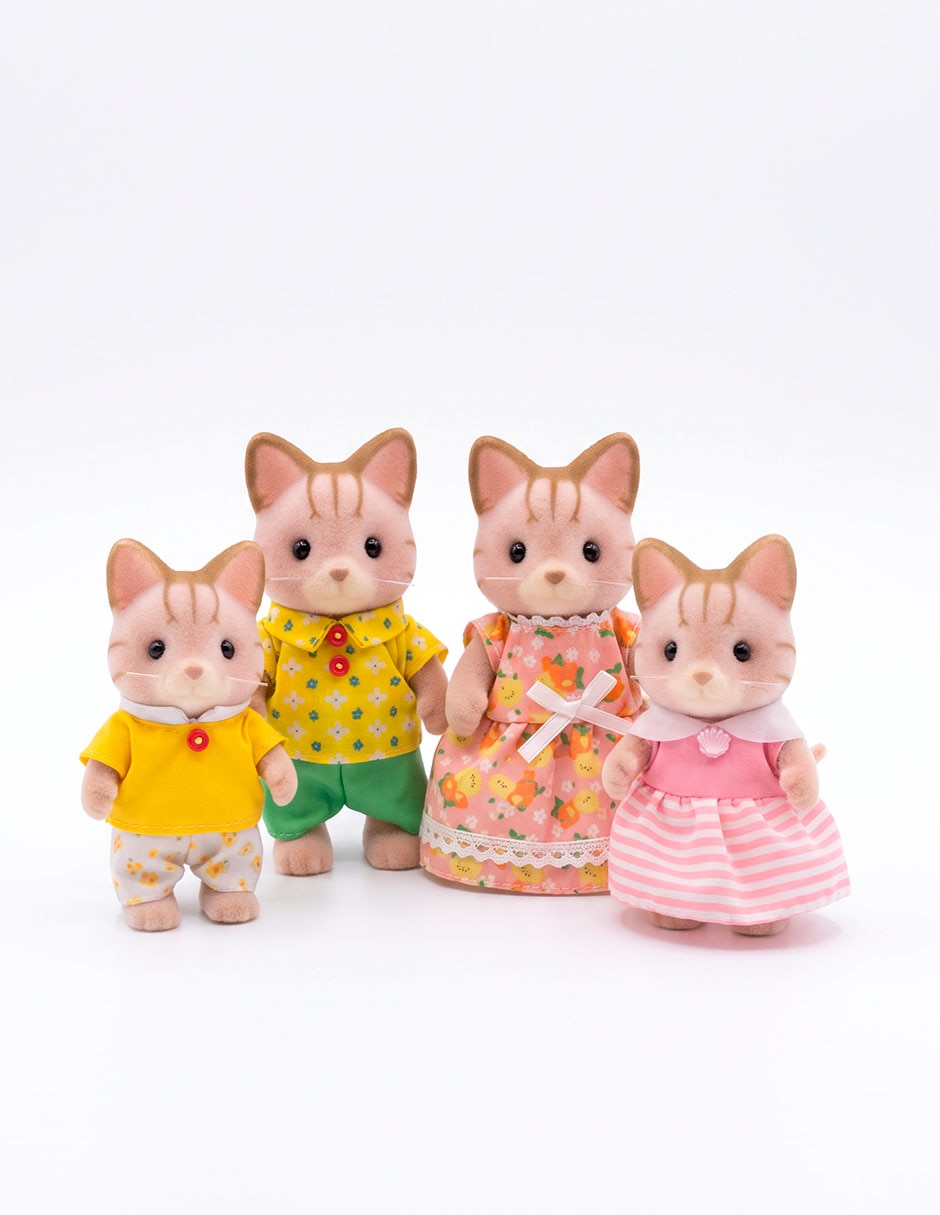 Familia Gato de Rayas