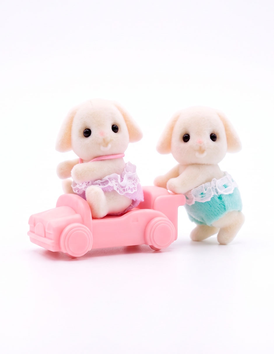 Flora Rabbit Twins Viola y Runo