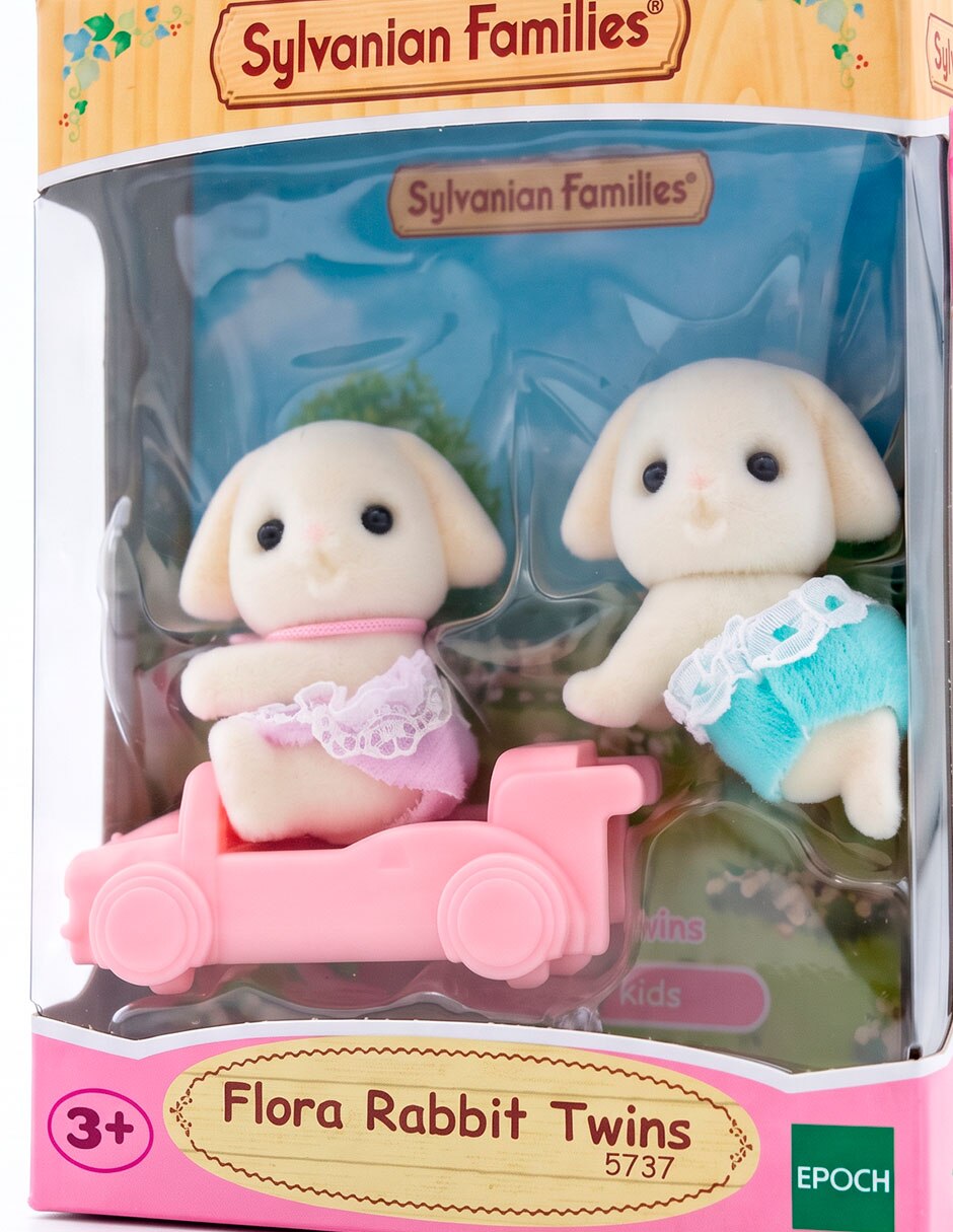 Flora Rabbit Twins Viola y Runo 3