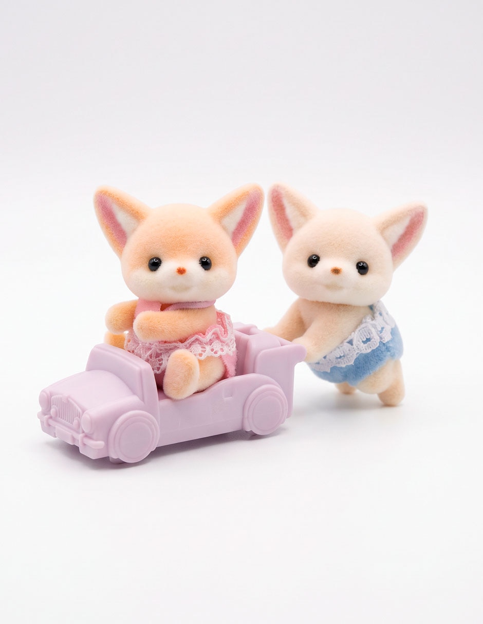 Set Fennec Fox Twins