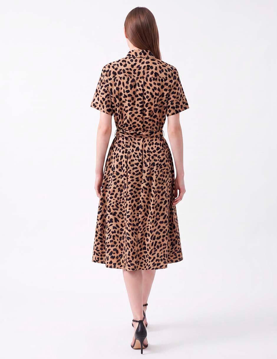 Vestido midi casual para mujer 5