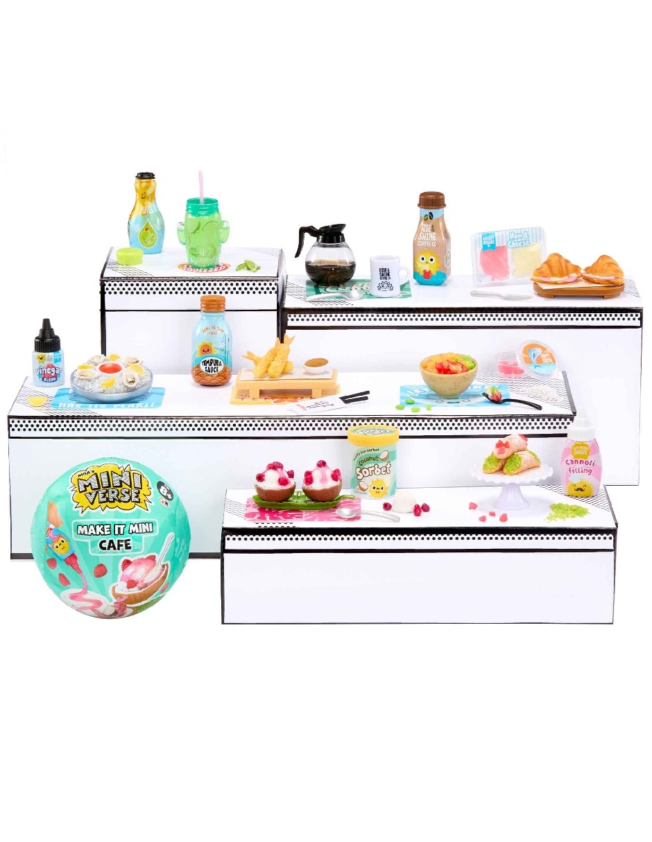 Minicoleccionable Make It Mini Foods: Cafe Series 6 MIniverse