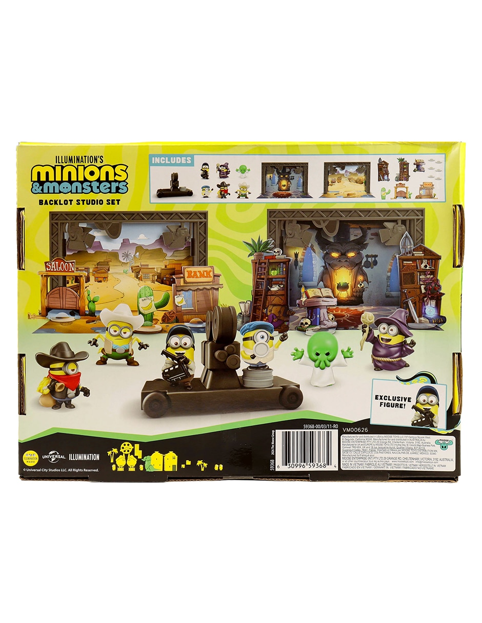 Figuras accionminions minions limitada 3