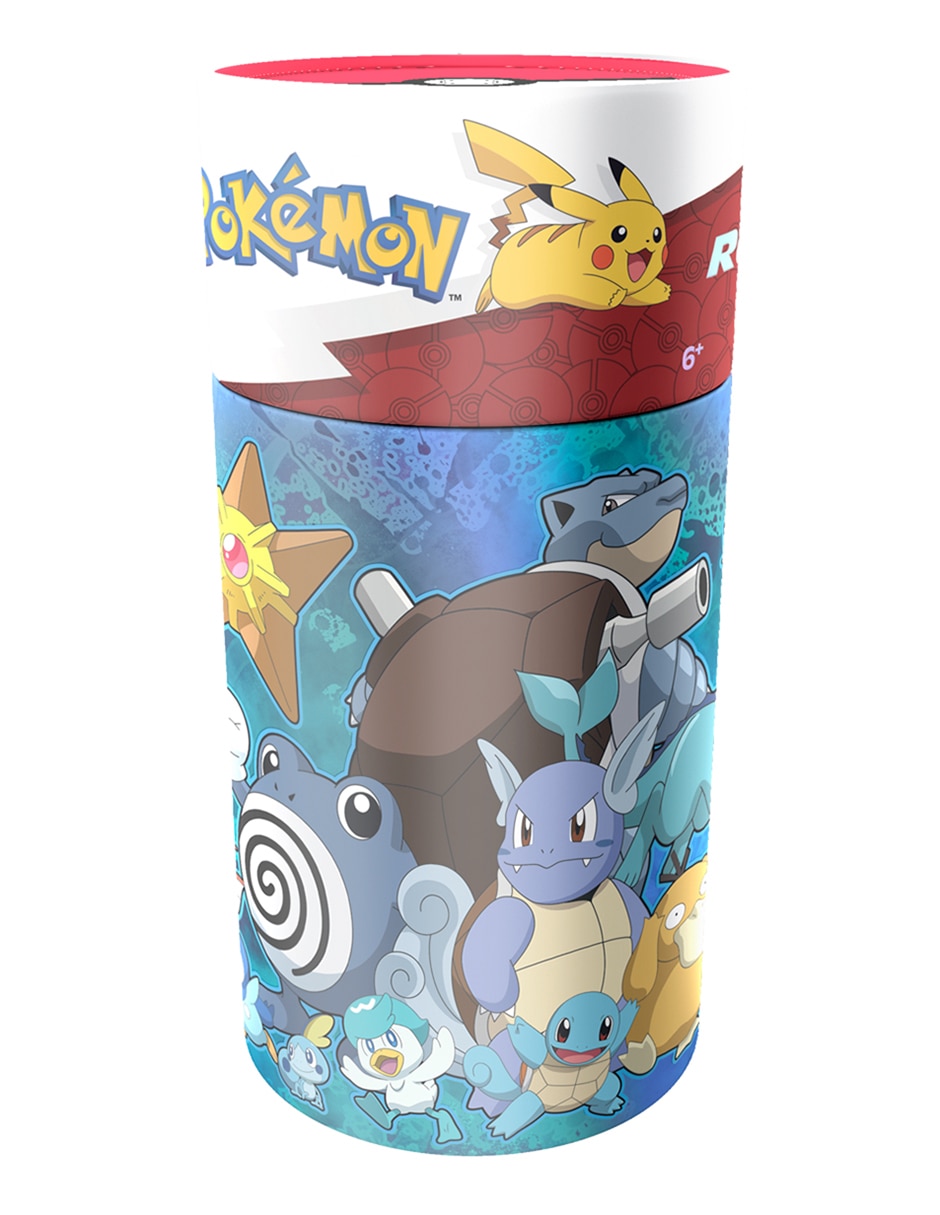 Rompecabezas pokémon rompecabezas infantil pokemon agua cilindro 100 piezas