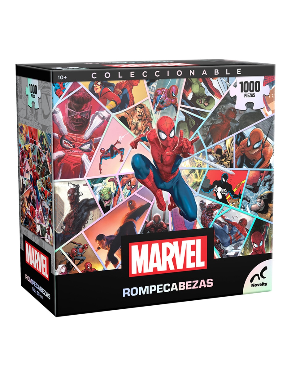 NOVELTY Rompecabezas superhéroes rompecabezas coleccionable spiderman core 1000 piezas novelty 1000 piezas