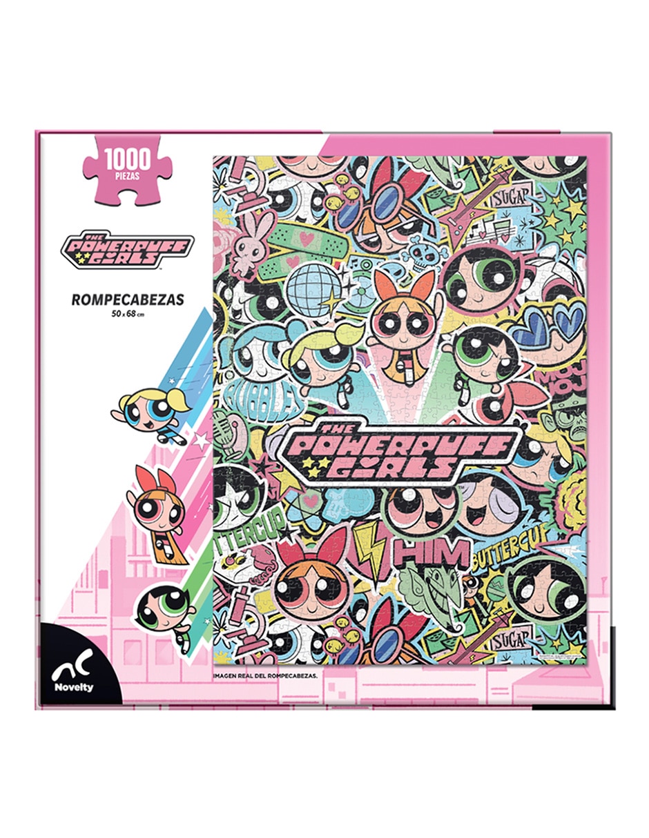 Rompecabezas superhéroes rompecabezas coleccionable powerpuff girls 1000 piezas 1000 piezas 5