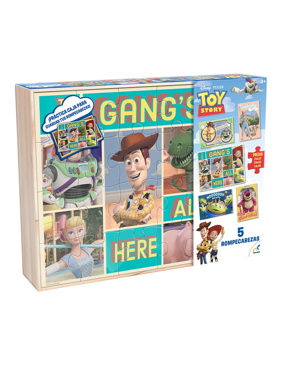 Rompecabezas rompecabezas 5 en 1 toy story 80 piezas