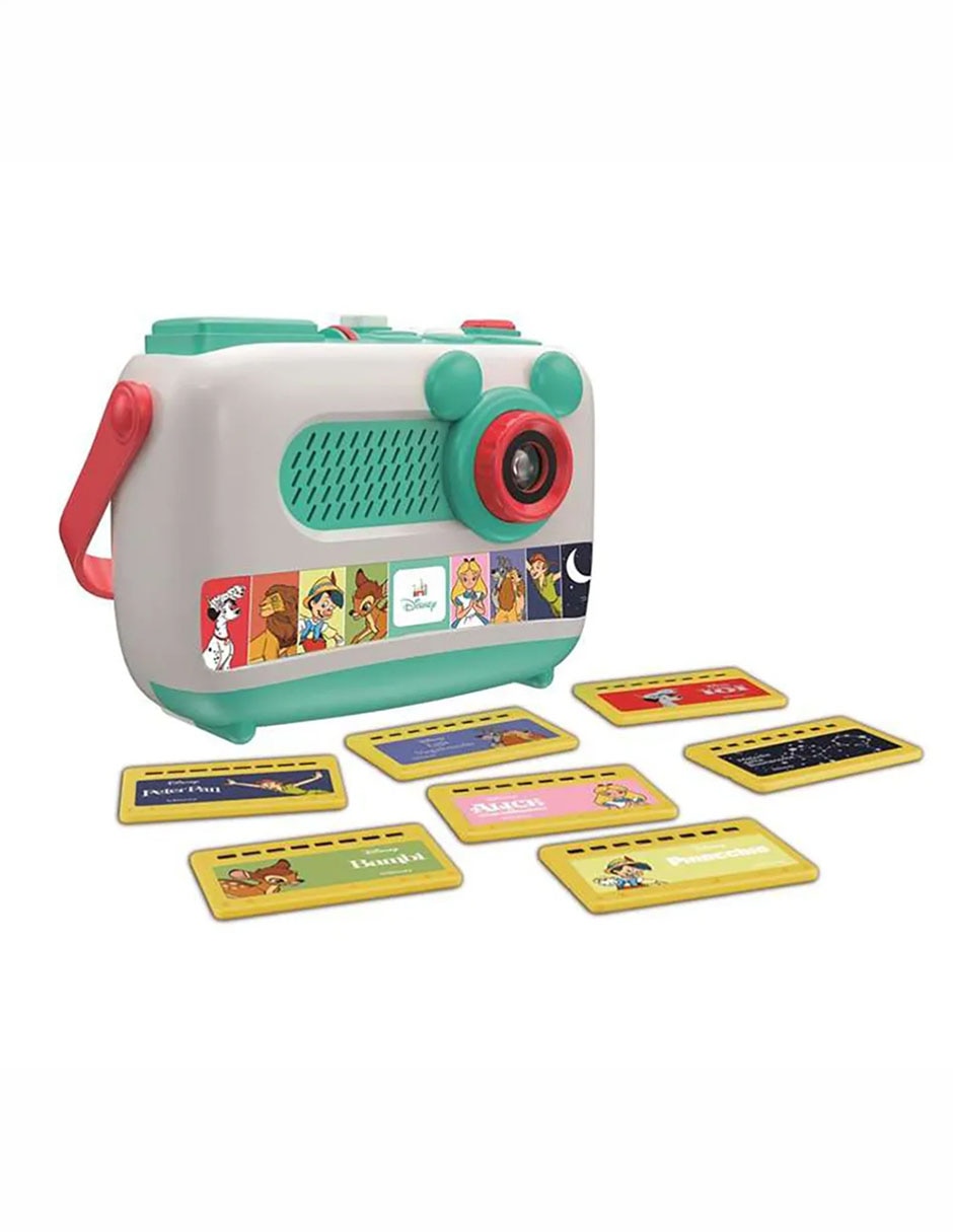 Proyector cuenta cuentos Plus Disney juego estimulación temprana unisex