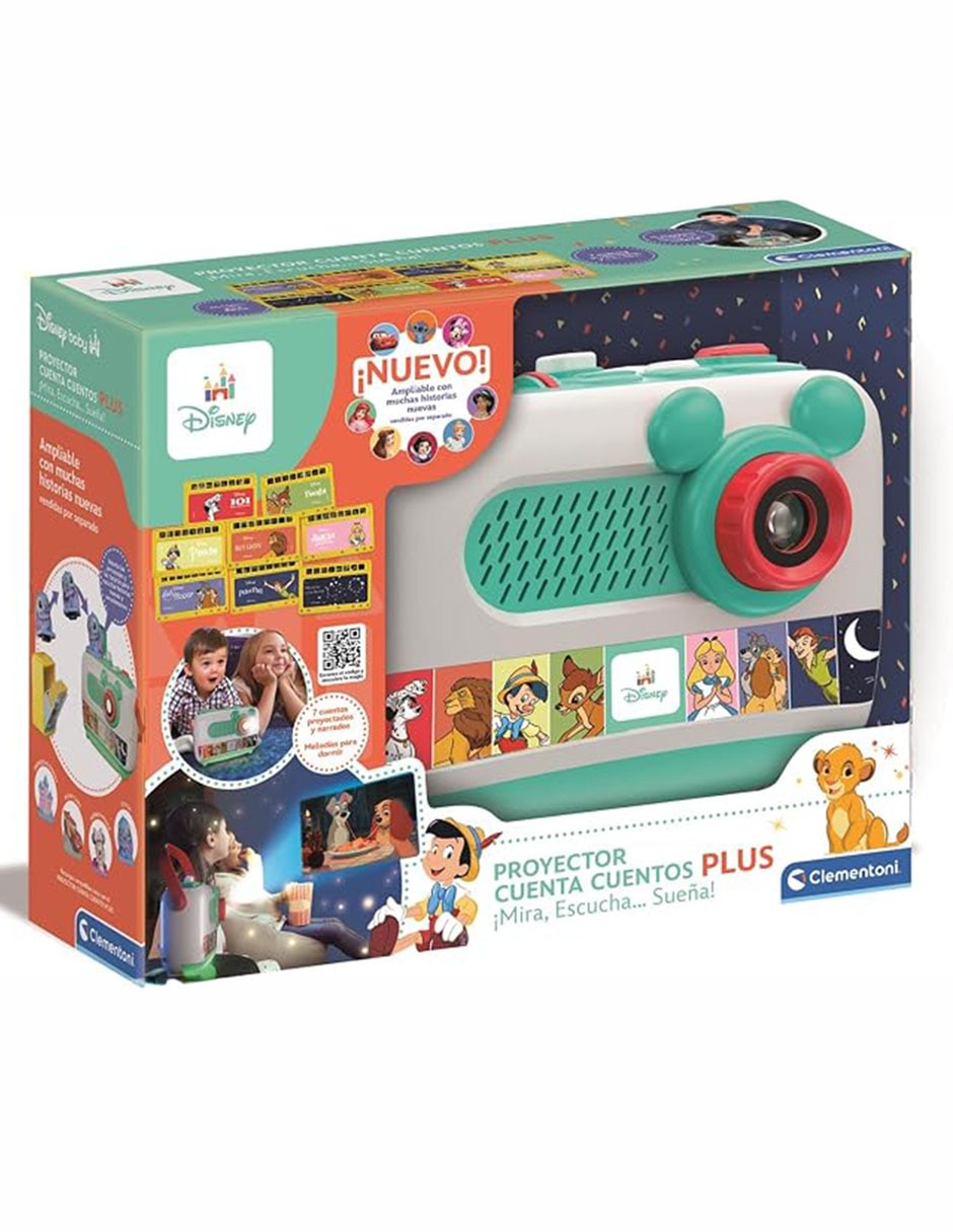 Proyector cuenta cuentos Plus Disney juego estimulación temprana unisex 3