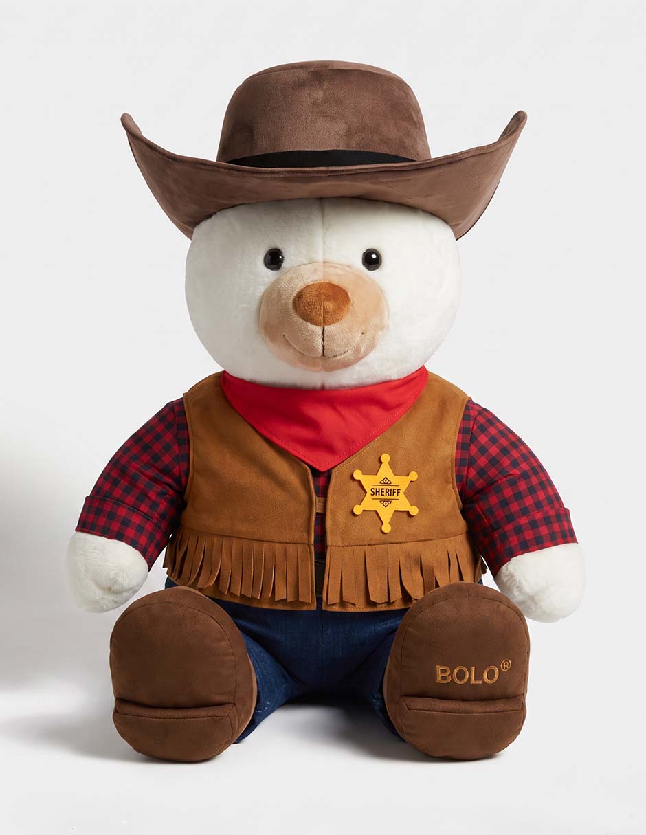 Peluche de bolo de 100 cm