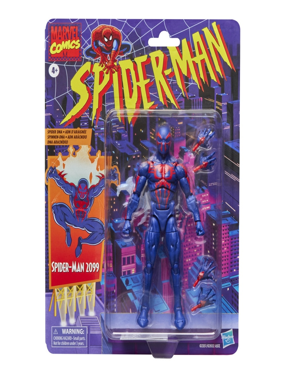 Figuras accionmarvel: legends series spider-man 2099 collectors marvel