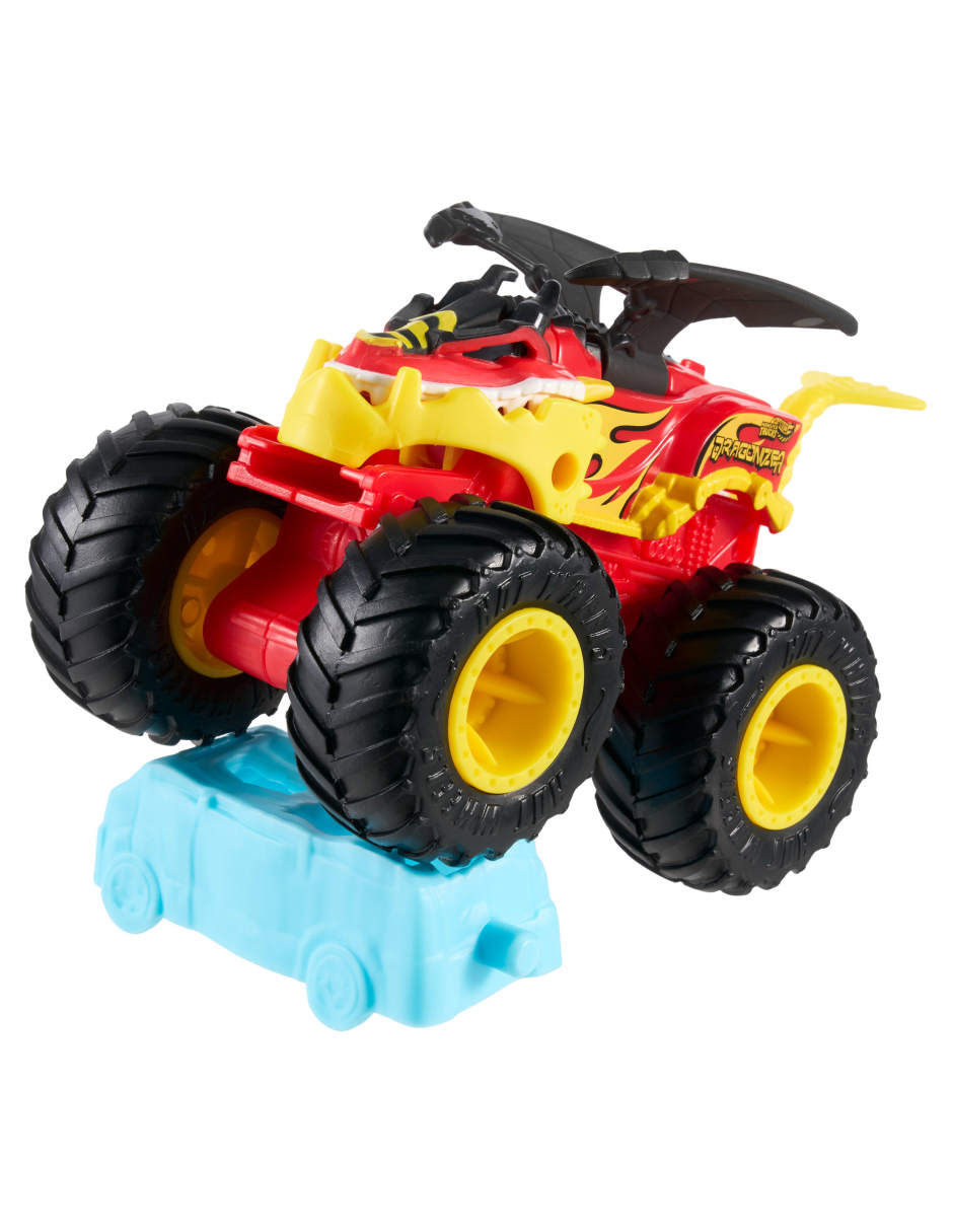Vehículo a escala Monster Trucks Attack Pack Hot Wheels 2