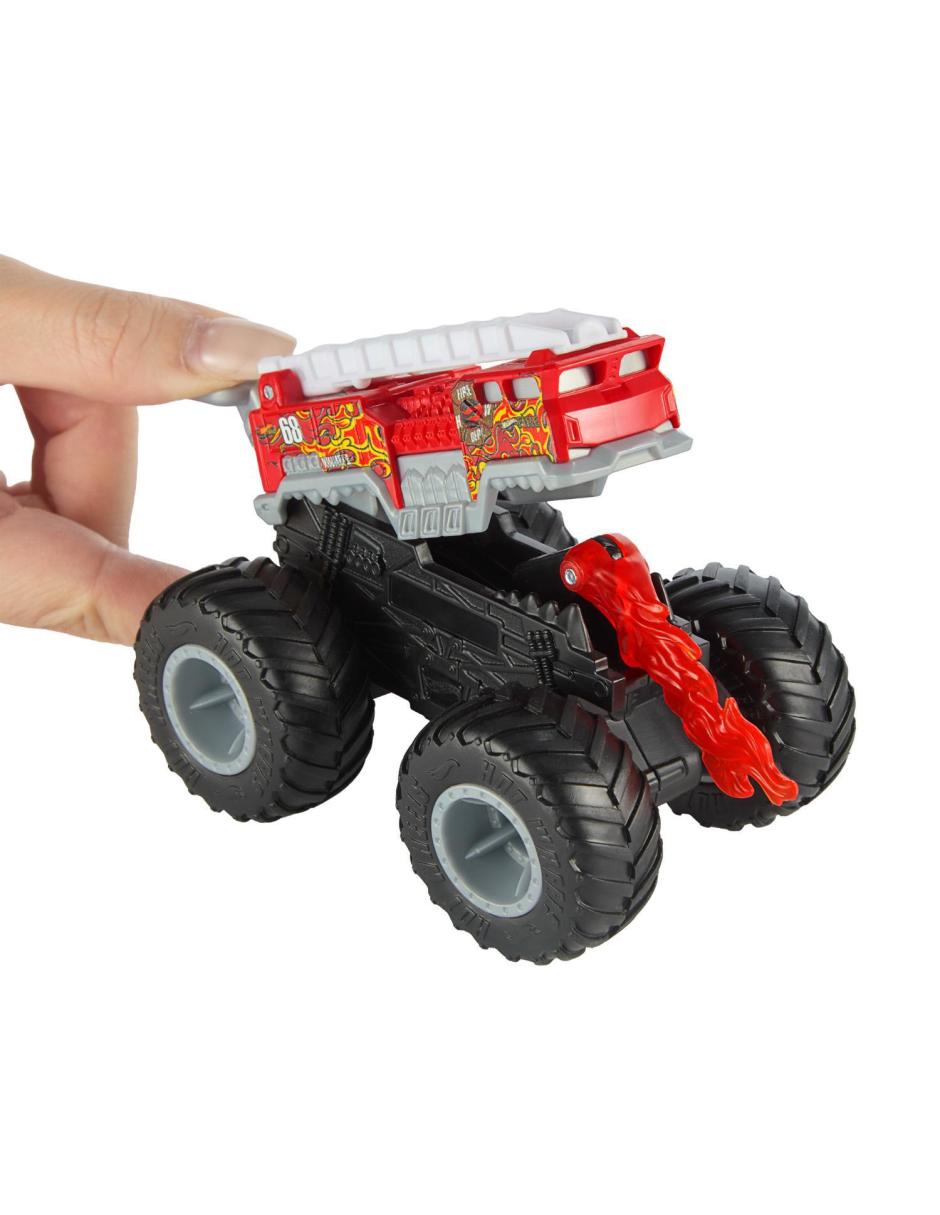 Vehículo a escala Monster Trucks Attack Pack Hot Wheels 3