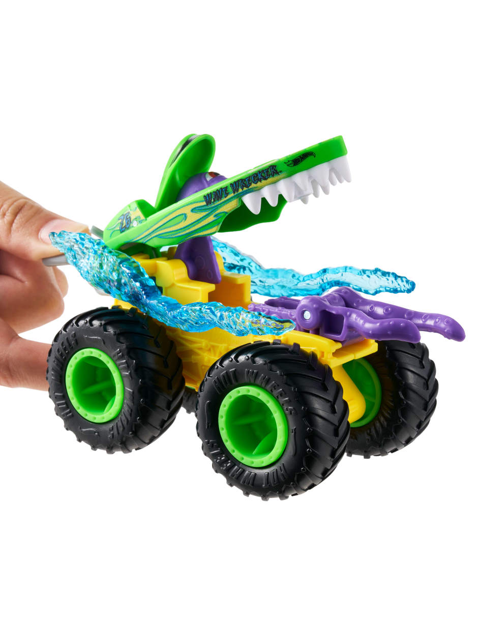 Vehículo a escala Monster Trucks Attack Pack Hot Wheels 7