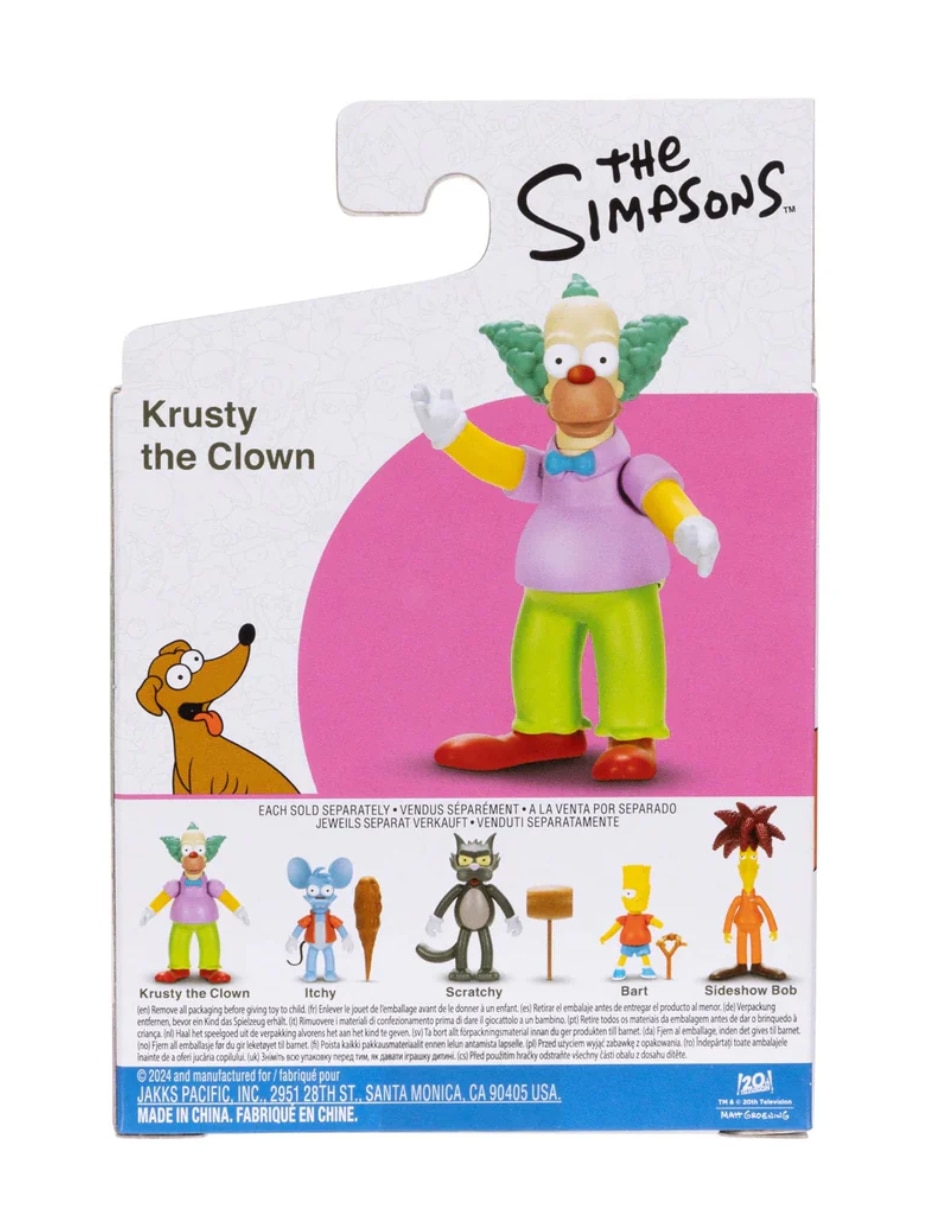Figura de colección articulada Los Simpson Krusty el payaso 3