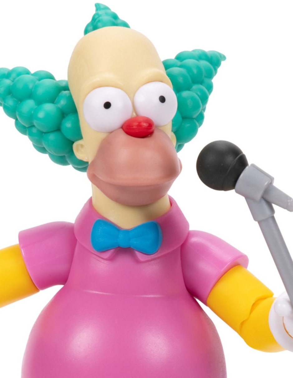 Figura de colección articulada Los Simpson Krusty el payaso 4