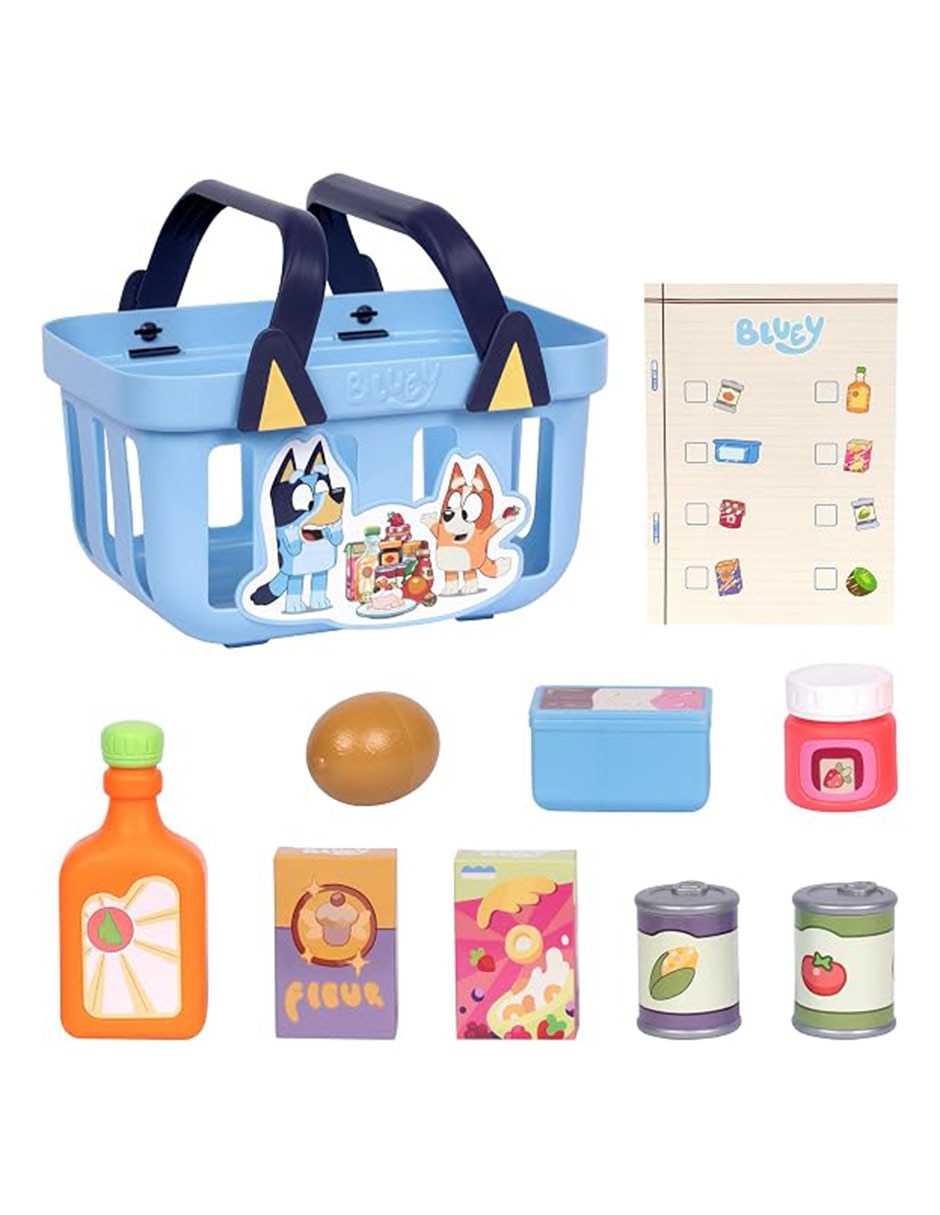 Canasta de compras juego de rol para niños