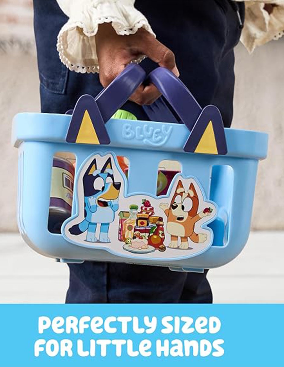 Canasta de compras juego de rol para niños 5