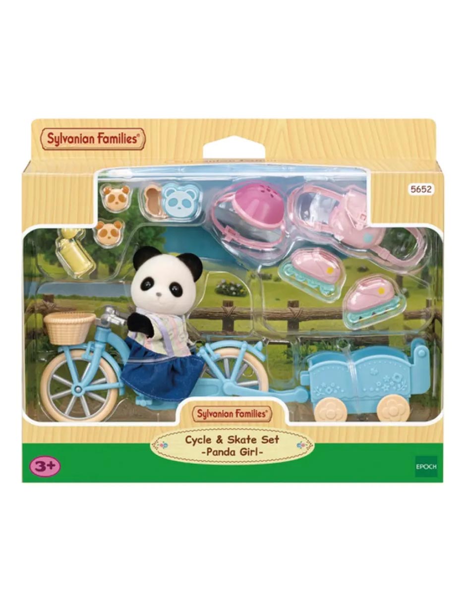 Set de Bicicleta y Patines -niña Panda- 4