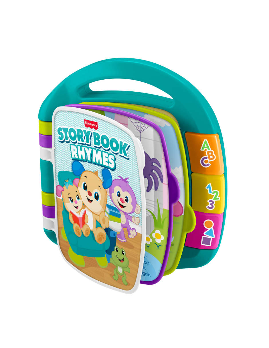 Libro cuentos y rimas fisher price fisher-price juego didáctico unisex