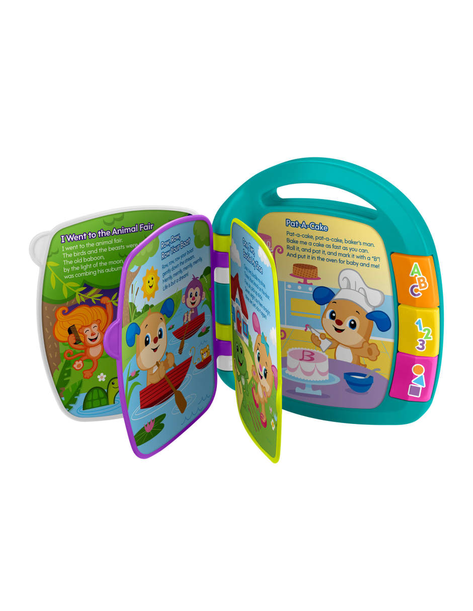 Libro cuentos y rimas fisher price fisher-price juego didáctico unisex
