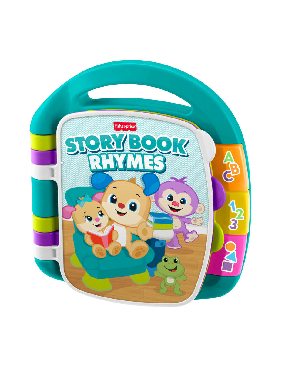 Libro cuentos y rimas fisher price fisher-price juego didáctico unisex