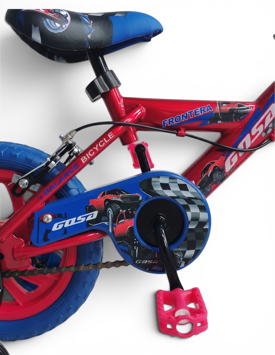 Bicicleta infantil Supermex rodada 12 para niño