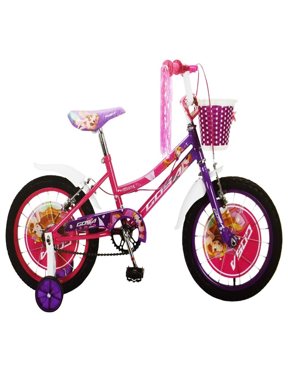 Bicicleta infantil movilidad supermex rodada nicegirl para niña
