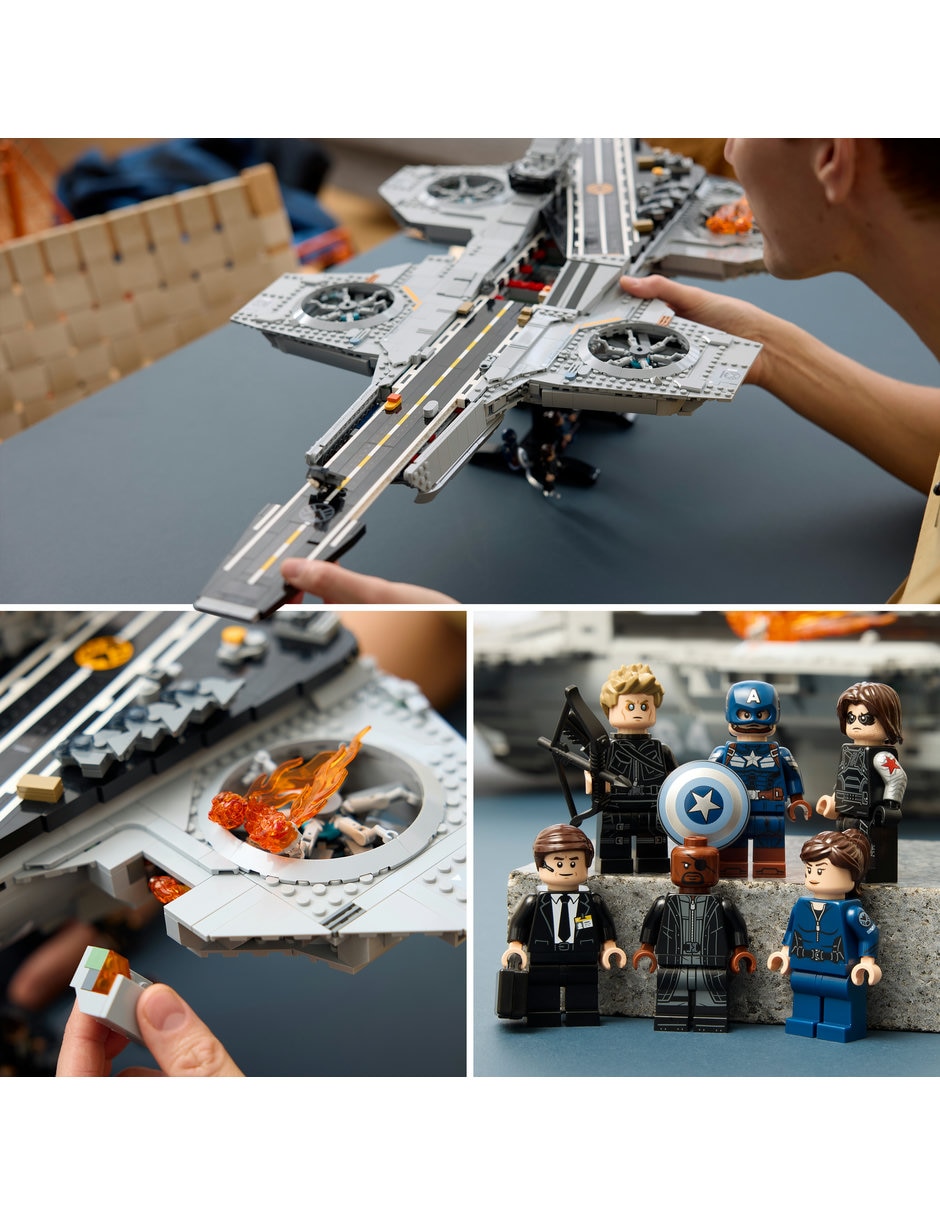 Lego Lego Super Heroes Marvel Helitransporte de S.H.I.E.L.D. 76354