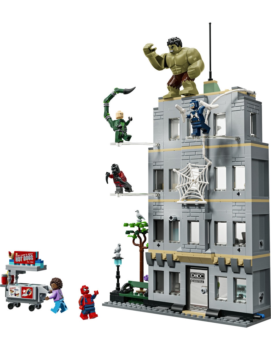 Lego Lego Super Heroes Marvel Spider-Man vs. Hulk: Choque Épico 76350