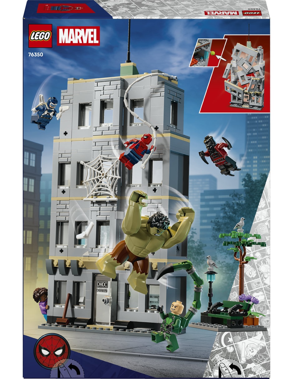 Lego Lego Super Heroes Marvel Spider-Man vs. Hulk: Choque Épico 76350