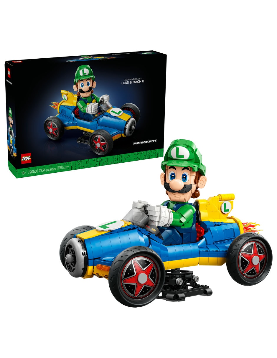 LEGO Lego Super Mario Mario Kart: Luigi y Mach 8 72050