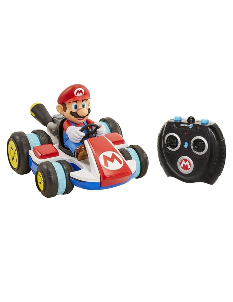 Carro de control remoto Mariokart Mario Bros