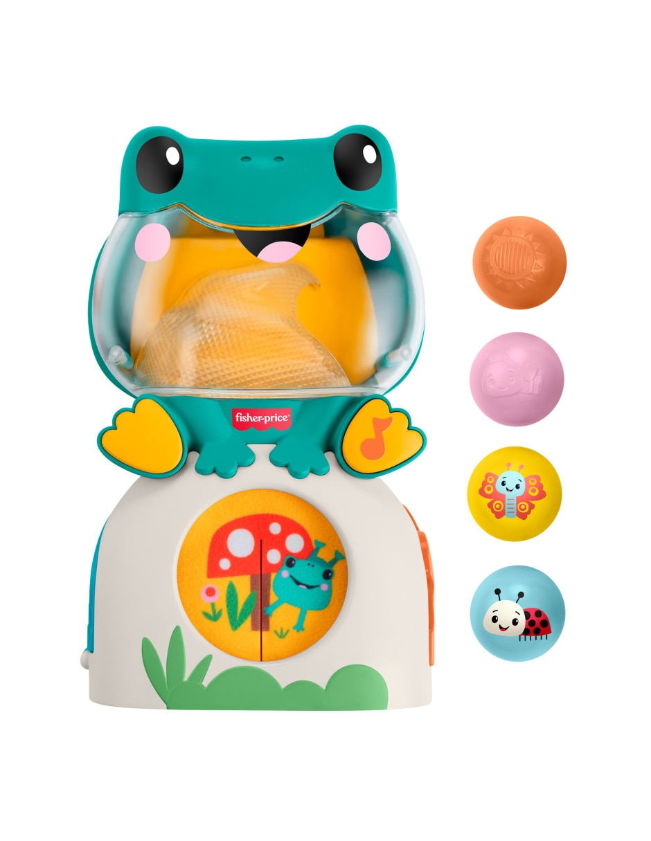 Ranita busca y aprende fisher price fisher-price juego didáctico unisex