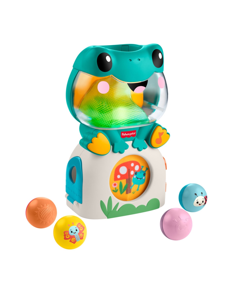 Ranita busca y aprende fisher price fisher-price juego didáctico unisex