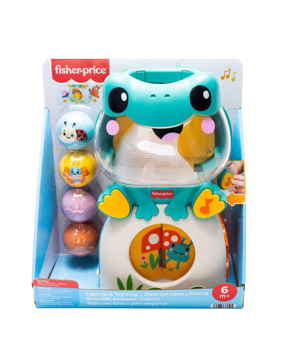 Ranita busca y aprende fisher price fisher-price juego didáctico unisex