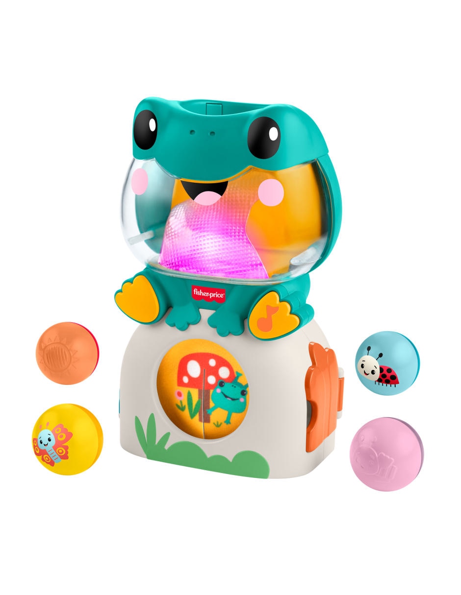Ranita busca y aprende fisher-price juego didáctico unisex