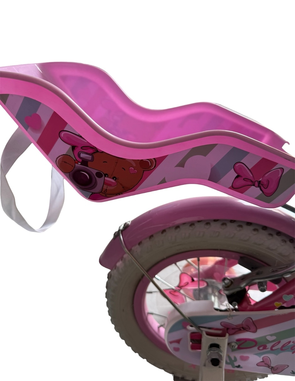 Bicicleta infantil Bimex rodada 12 Dolly para niña