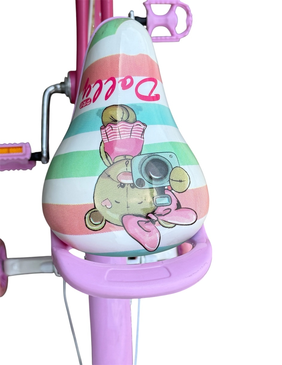 Bicicleta infantil Bimex rodada 12 Dolly para niña