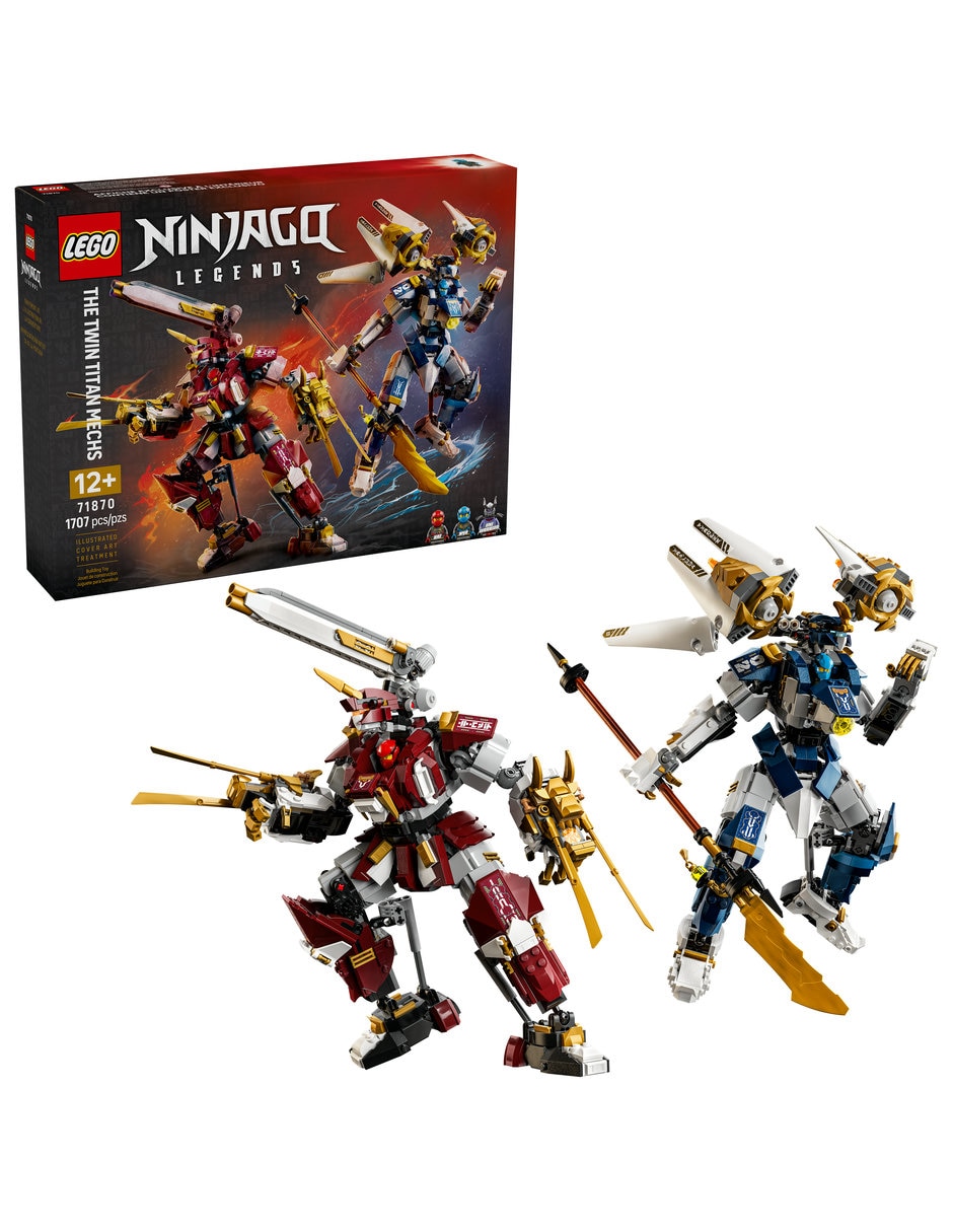 Lego Ninjago Lego Robots Titánicos Gemelos 71870