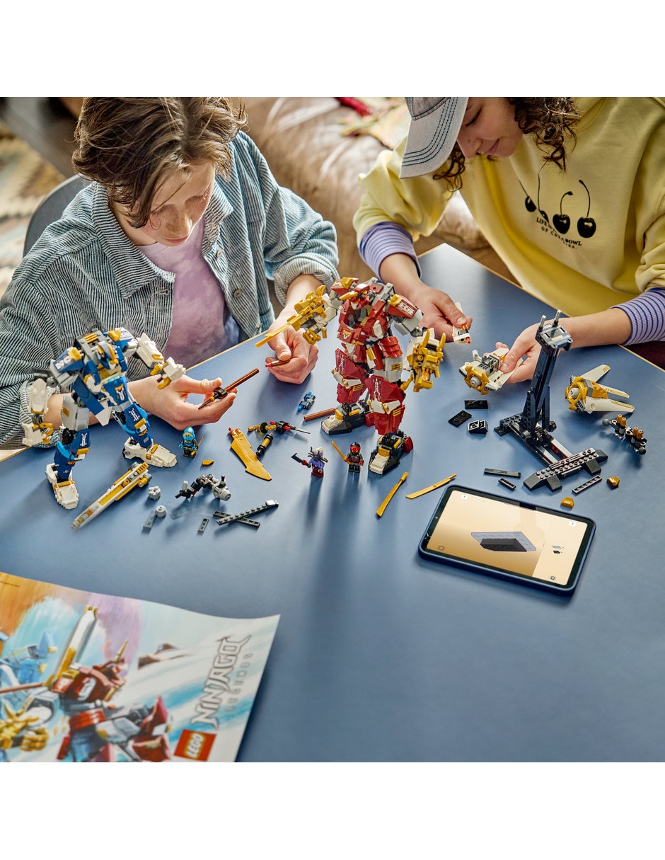 Lego Ninjago Lego Robots Titánicos Gemelos 71870